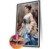 (30*55cm)Beauty - Full Round Drill Diamond Painting