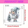 Snow Girl - Diamond Painting - Partial Special Shaped Drill(Canvas|30*30cm)