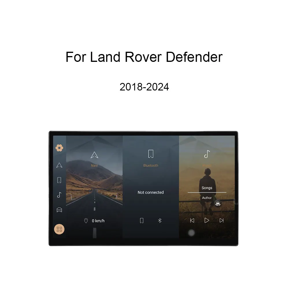 13 Zoll Android Auto GPS Bildschirm Upgrade Multimedia Player f&uuml;r Land Range Rover Defender 2018-2024 Jahr 