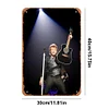 Bon Jovi Singer - Vintage Metal Signs(12*16Inch) - Music