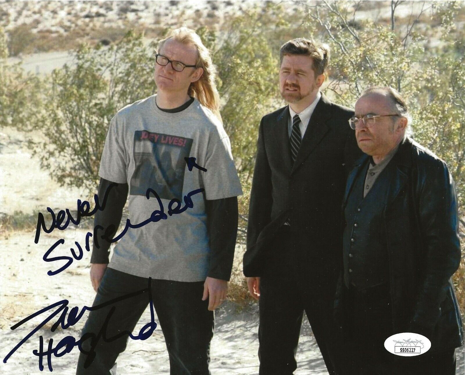 Dean Haglund signed The X-Files 8x10 Photo Poster painting autographed Richard Langly JSA