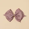 Cute Plain Colors Bowknot Hair Pin for Baby Girls