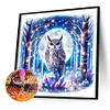 Diamond Painting -DIY Round Drill Owl(40x40cm)