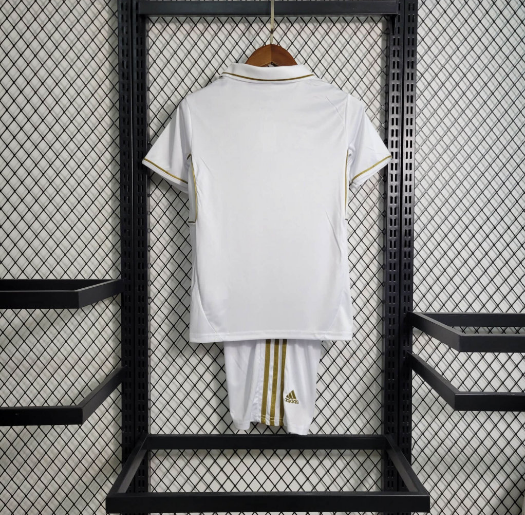 11-12 Real Madrid Home Kids Kit Football Shirt Thai Quality