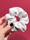 Simple PU Material Ponytail Holder Headwear