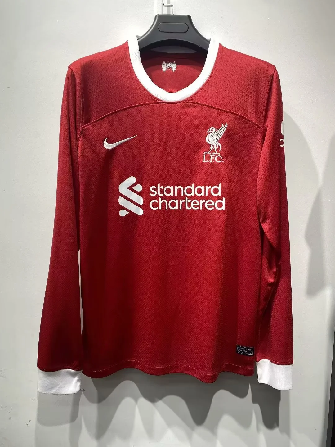 2023/2024 Liverpool Home Long Sleeve Football shirt