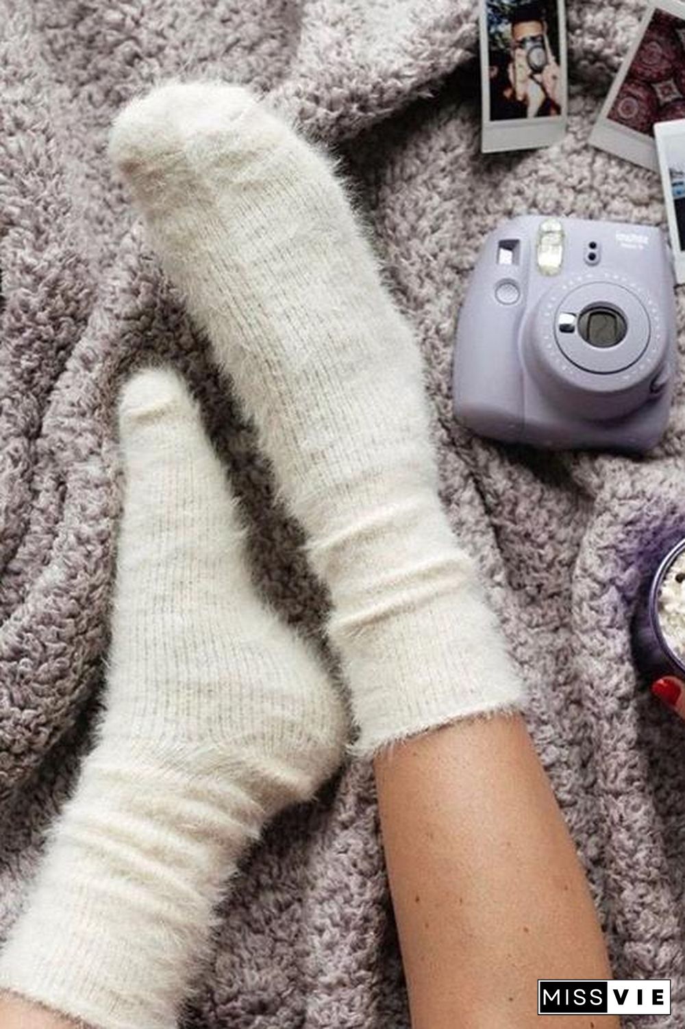 Cozy Mohair Socks