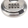 4 Digits Combination Coded Lock Rustproof Stainless Steel Package Cabinet Locker