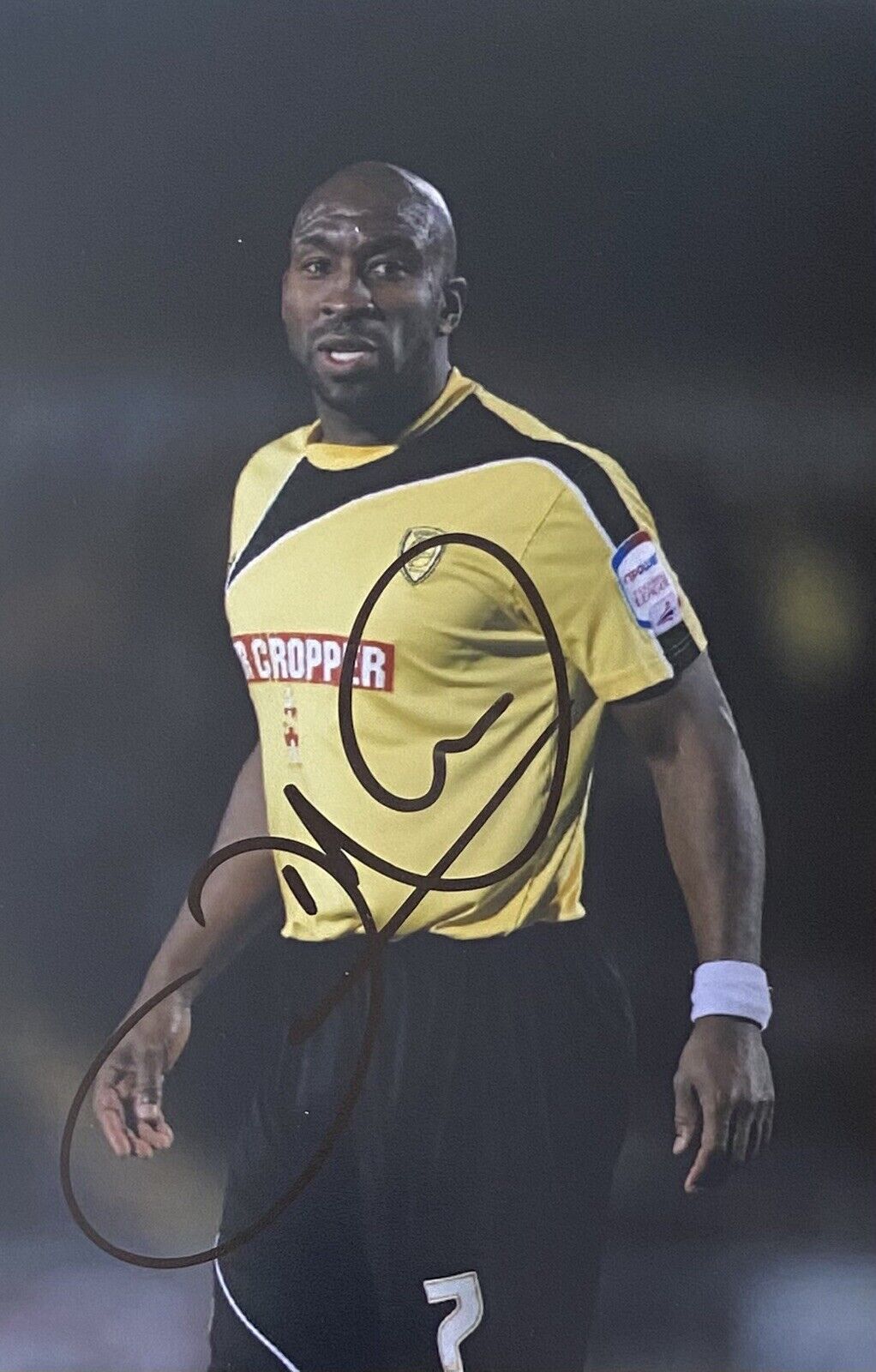 Darren Moore Genuine Hand Signed Burton Albion 6X4 Photo Poster painting