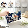 (25cm)Moon Violin Snow Owl DIY Diamond Painting PU Tissue Holder Box