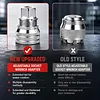 10mm-19mm Adjustable Universal Socket Wrench 3/8Inch Adapter Multi-Function Maintenance Socket Multi-Purpose Hexagonal Socket Ratchet Wrench for Torque Wrench & Power Drill