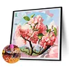 Mid-year Promotion 6Pcs/set Diamond Painting-DIY Full Round Drill Flower(30*30cm)