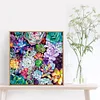Succulent Plant - Full Round Diamond Painting