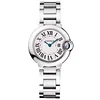 Ballon Bleu WSBB0067 Quartz 28mm Ladies Watch White Dial on SS Bracelet Super clone