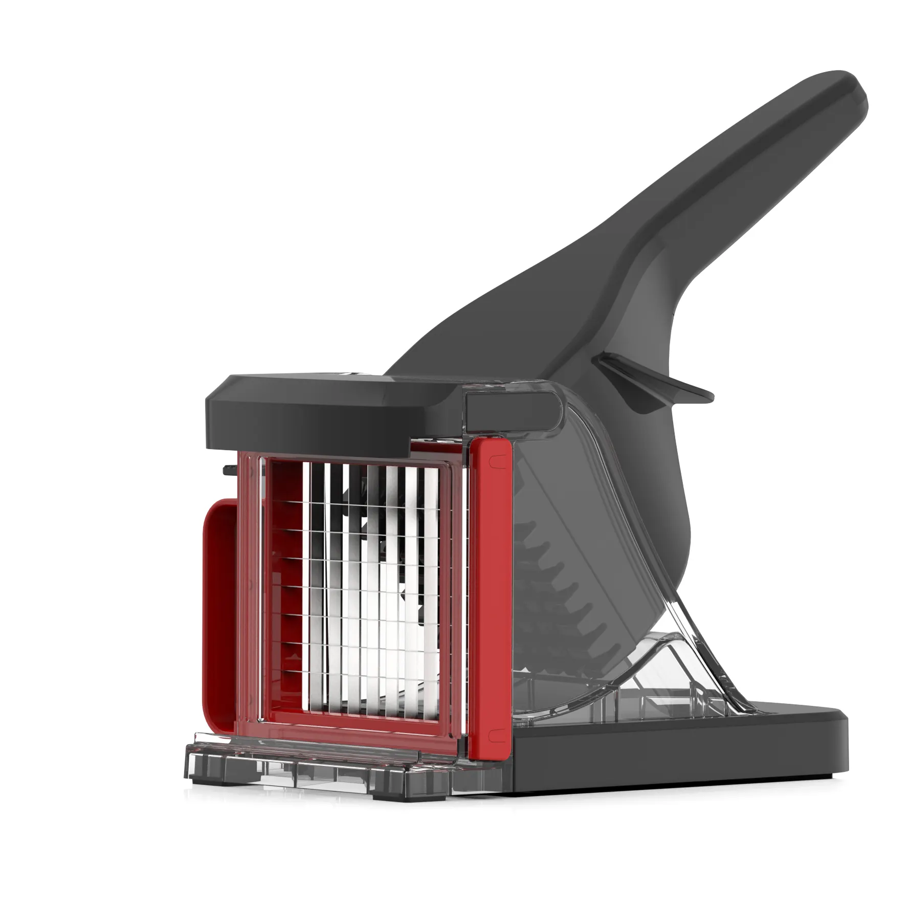 GDL PS-321S French fry cutter in black and red