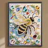 Bees-Special Shaped Diamond Painting