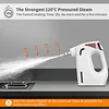 Handheld Steam Cleaner, Sterilization And Mite Removal, Portable Strong Decontamination, Handheld High Temperature And High Pressure Cleaning Mite Remover, Continuous Steam, 120℃, Suitable For Furniture, Sofas, Grout, Tiles