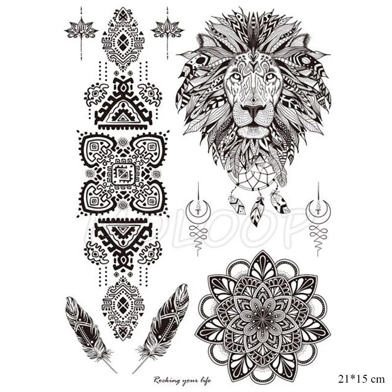 Pink Bloom Rose Water Transfer Fake Tattoo Stickers Women Body Chest Art Temporary Waist Bracelet Flash Tatoos Flower For Girl