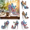 (Multistyle) Papillon Talons Hauts Pour Femmes Diy Diamant Ornement