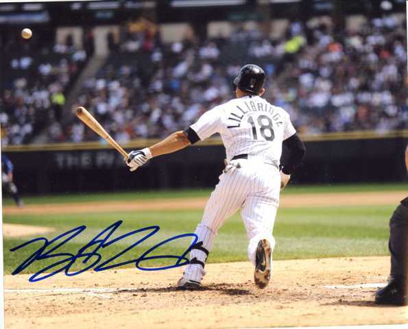 Brent Lillibridge Chicago White Sox Autographed Signed 8x10 Photo Poster painting CFS COA