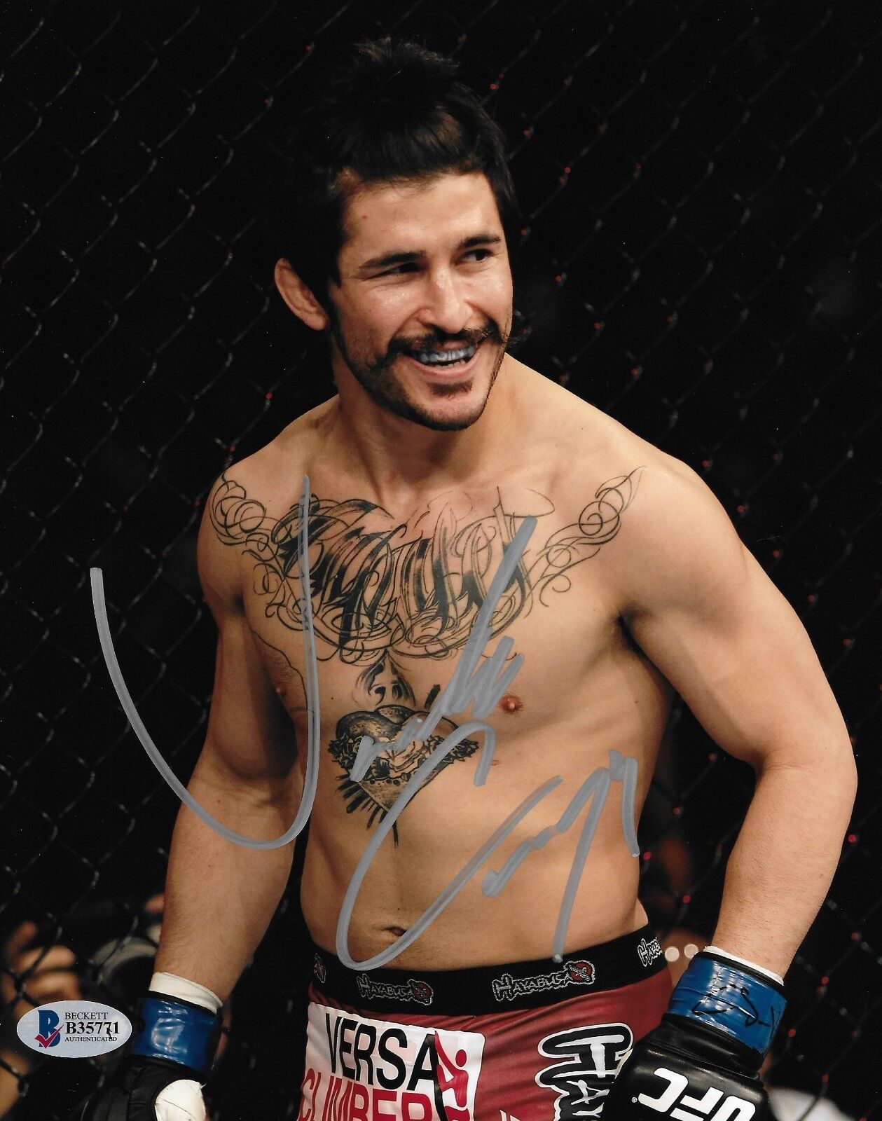 Ian McCall Signed 8x10 Photo Poster painting BAS Beckett COA UFC Picture Autograph 183 163 156 2