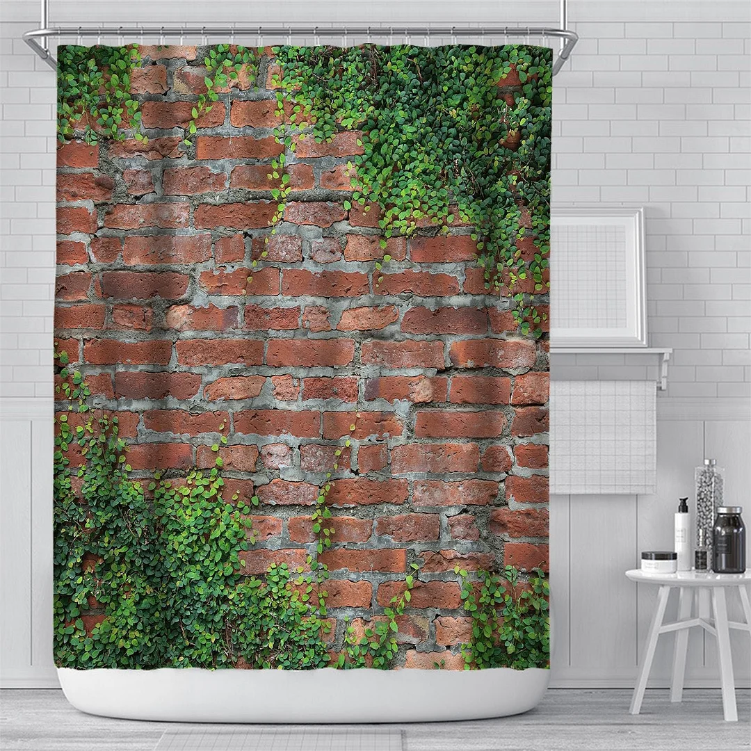 Vintage Library Books Photo Shower Curtain Magic Bookshelf Printing Bathroom Decor Curtains Set Waterproof Fabric With Hooks