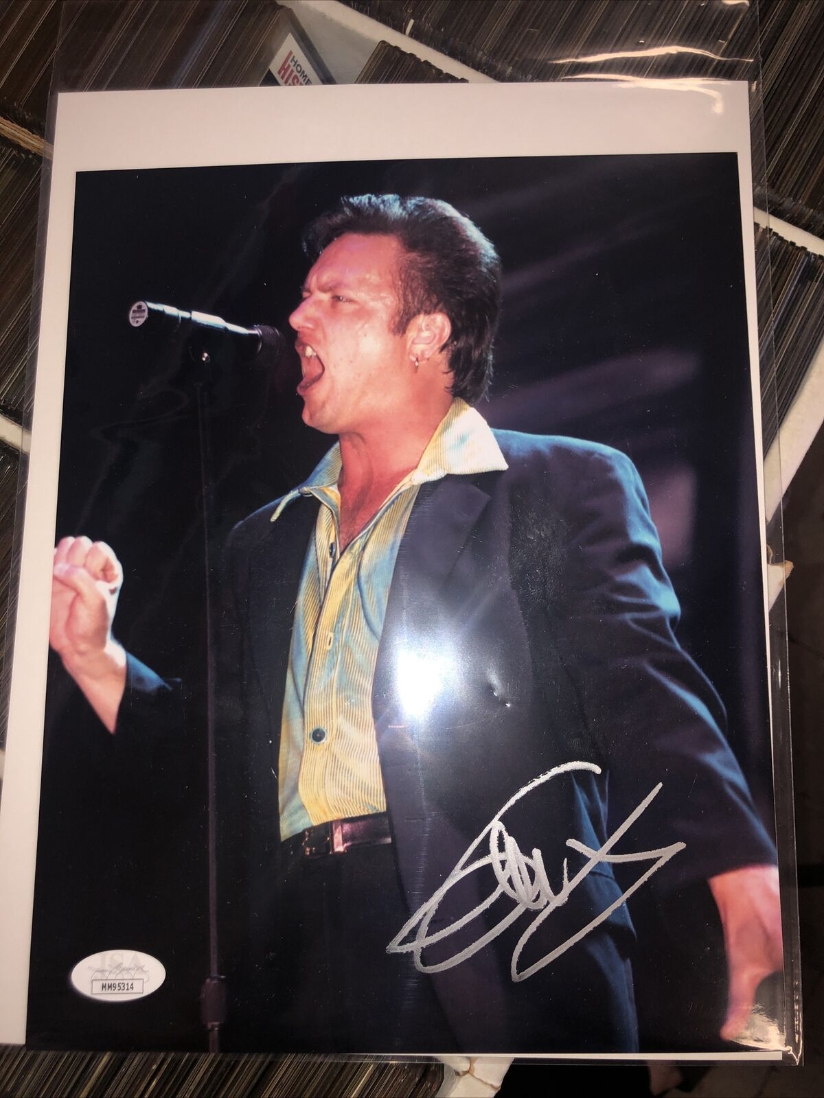 Geoff Tate autographed 8x10 Queensryche JSA Authenticated #3  Shipping