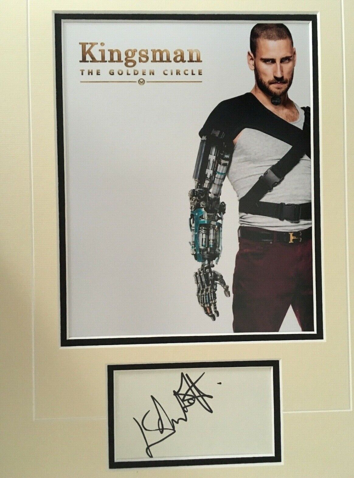 EDWARD HOLCROFT - POPULAR ACTOR - KINGSMAN - SIGNED COLOUR Photo Poster painting DISPLAY