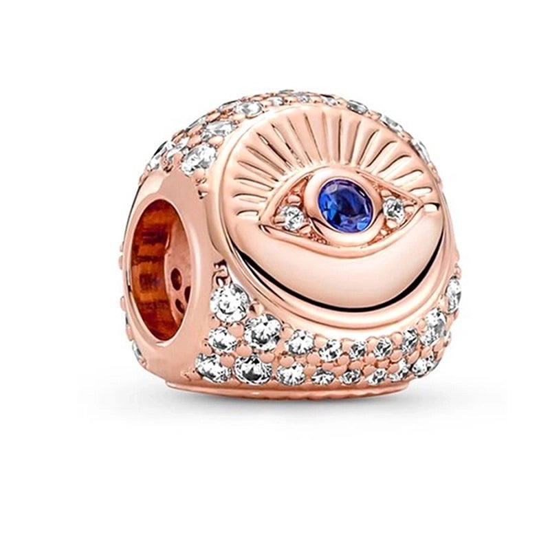 10 Pieces Cartoon Style Geometric Animal Metal Plating Inlay Rhinestones Jewelry Accessories