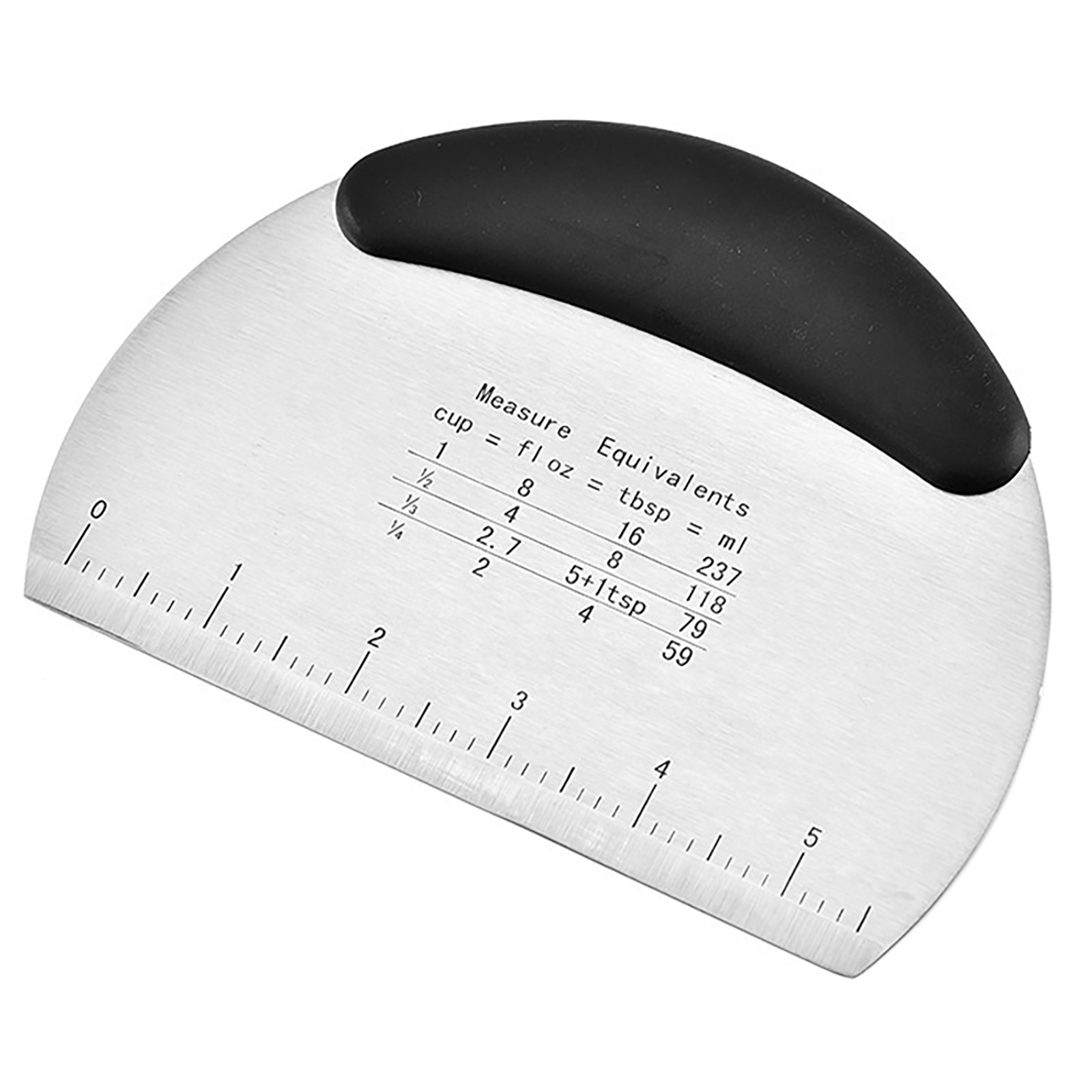 

Dough Bench Scraper Chopper, Stainless Steel Pastry Pizza Kitchen Cutter, 501 Original