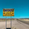 Bee warning - Vintage Metal Signs - 20*30cm/30*40cm - Warning