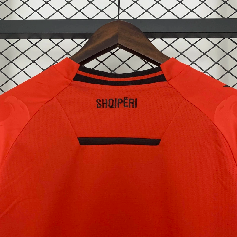 25/26 Albania Home Football Shirt Thai Quality