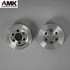 AMK 4Pcs Stainless Steel 1.9 Beadlock Wheels Rims Hub for 1/10 RC Crawler Axial SCX10 TRX4 TXR6 MST CFX 86100 YK4102 GEN8 TF2