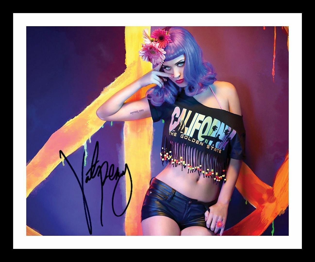 Katy Perry Autograph Signed & Framed Photo Poster painting 26