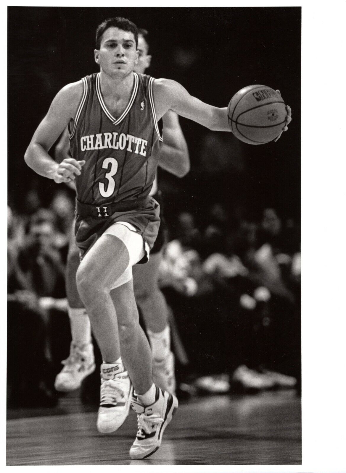 REX CHAPMAN Charlotte Hornets Basketball NBA 8x10 Promo Photo Poster painting 1990 Gary Weber