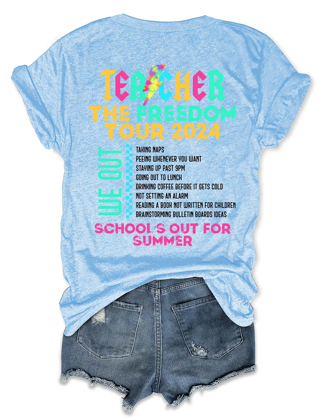 Teacher Summer Tour T-shirt