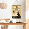 U2 - Wooden Signs - 20*30cm