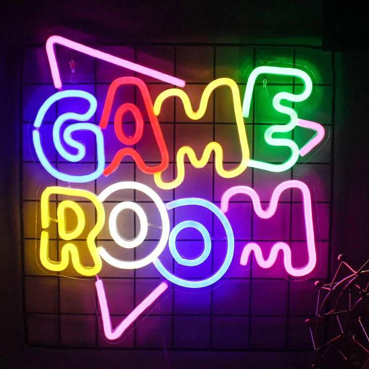 Blanketcute-100% Handmade Game Room LED Neon Sign