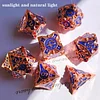 Metal DND Dice Set Dungeons & Dragons Dice Set Polyhedron for RPG Board Games Tabletop Game Accessories