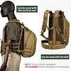 12L/ 15L/ 20L/ 30L Mini Rucksack Taktisch Wanderrucksack Molle Schultasche Wasserabweisend Daypack Milit&auml;risch Schulrucksack Studenttasche Unitasche Sporttasche Laptoptasche f&uuml;r Outdoor Sport