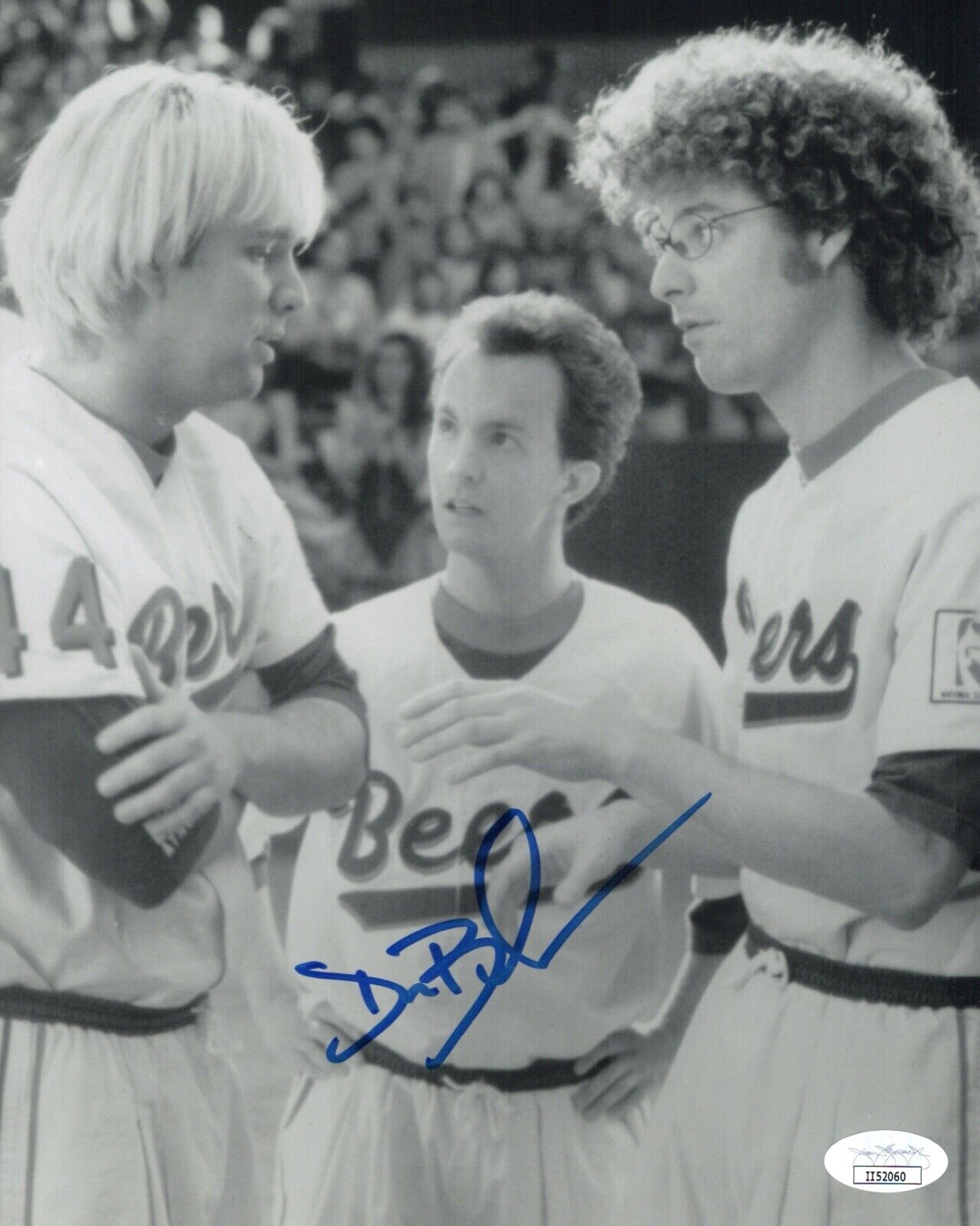 DIAN BACHAR Signed BASEketball 8x10 Photo Poster painting IN PERSON Autograph JSA COA Cert