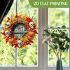 (US Local)Acrylic Skull Pumpkin   DIY Hanging Diamond Art Kits Wall Door Decoration