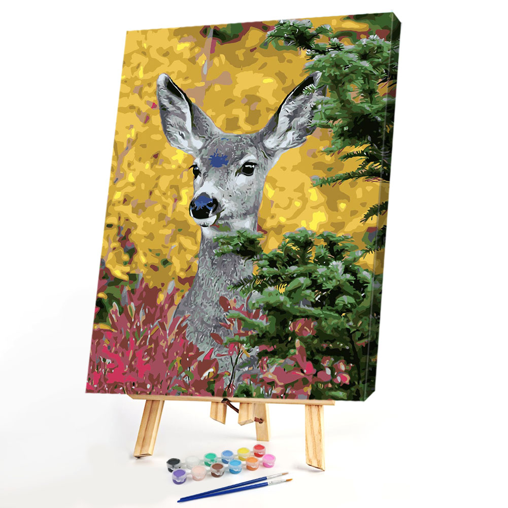 

40*50CM Paint By Numbers-Deer, 501 Original