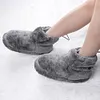 USB Heater Foot Shoes Winter Warm Snow Boots Electric Heated Shoes for Women Men
