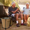 20L Camping Trash Can Garbage Bucket Large Capacity with Lid Camping Accessories