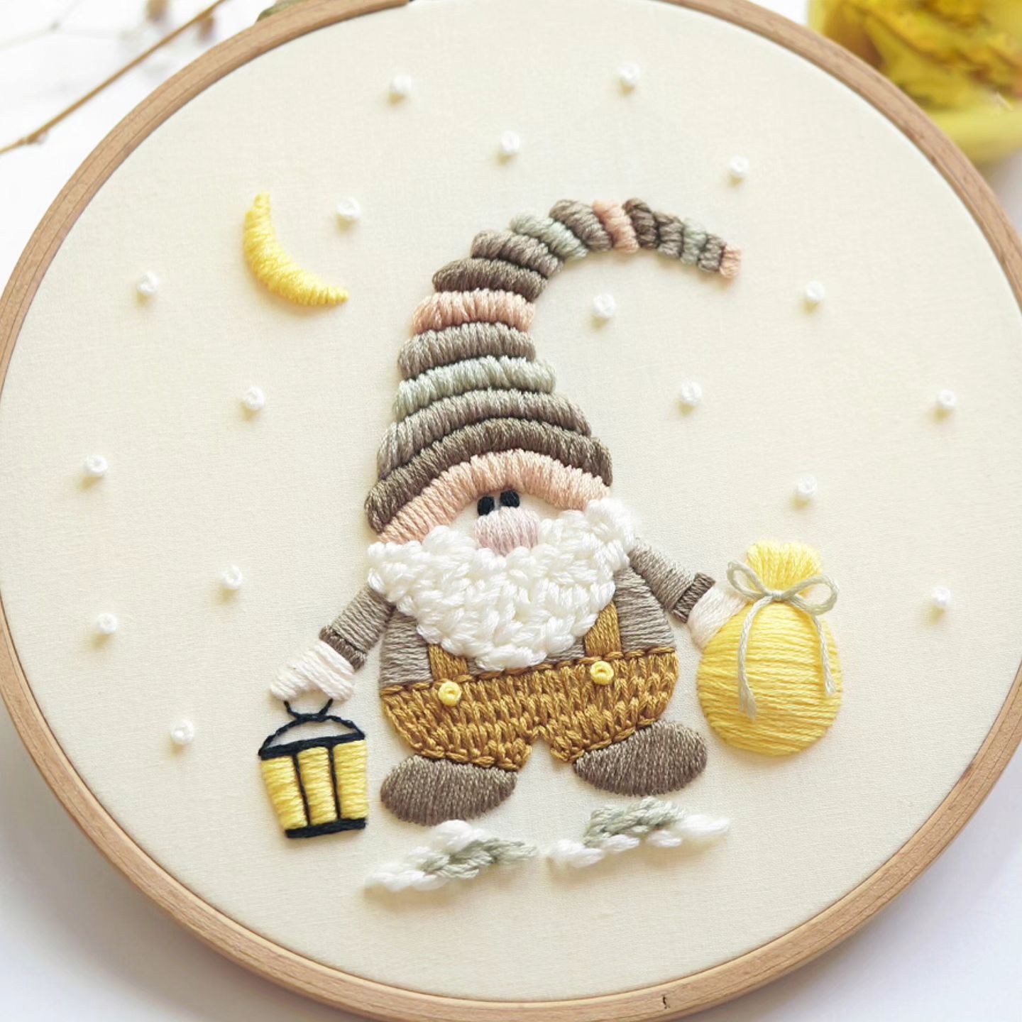 Santa Claus Embroidery Kit