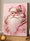 DIY Pearl Painting - Handmade Self - Adhesive Pearls - Santa Claus