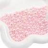 Flashing 3-8mm ABS Nonporous Pearls Colorful DIY Accessories