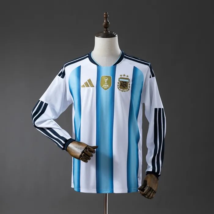Argentina 2026 World Cup Home Long-Sleeve Jersey 1:1 Thai Quality