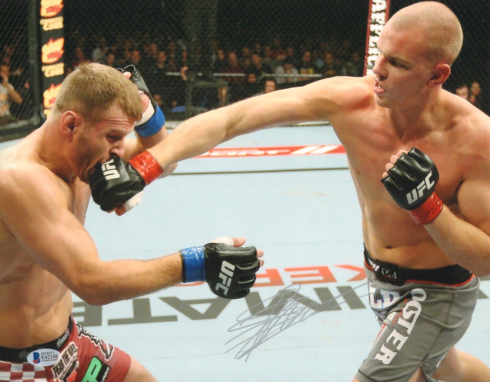 Stefan Struve Signed 11x14 Photo Poster painting BAS Beckett COA UFC on Fuel TV vs Stipe Miocic